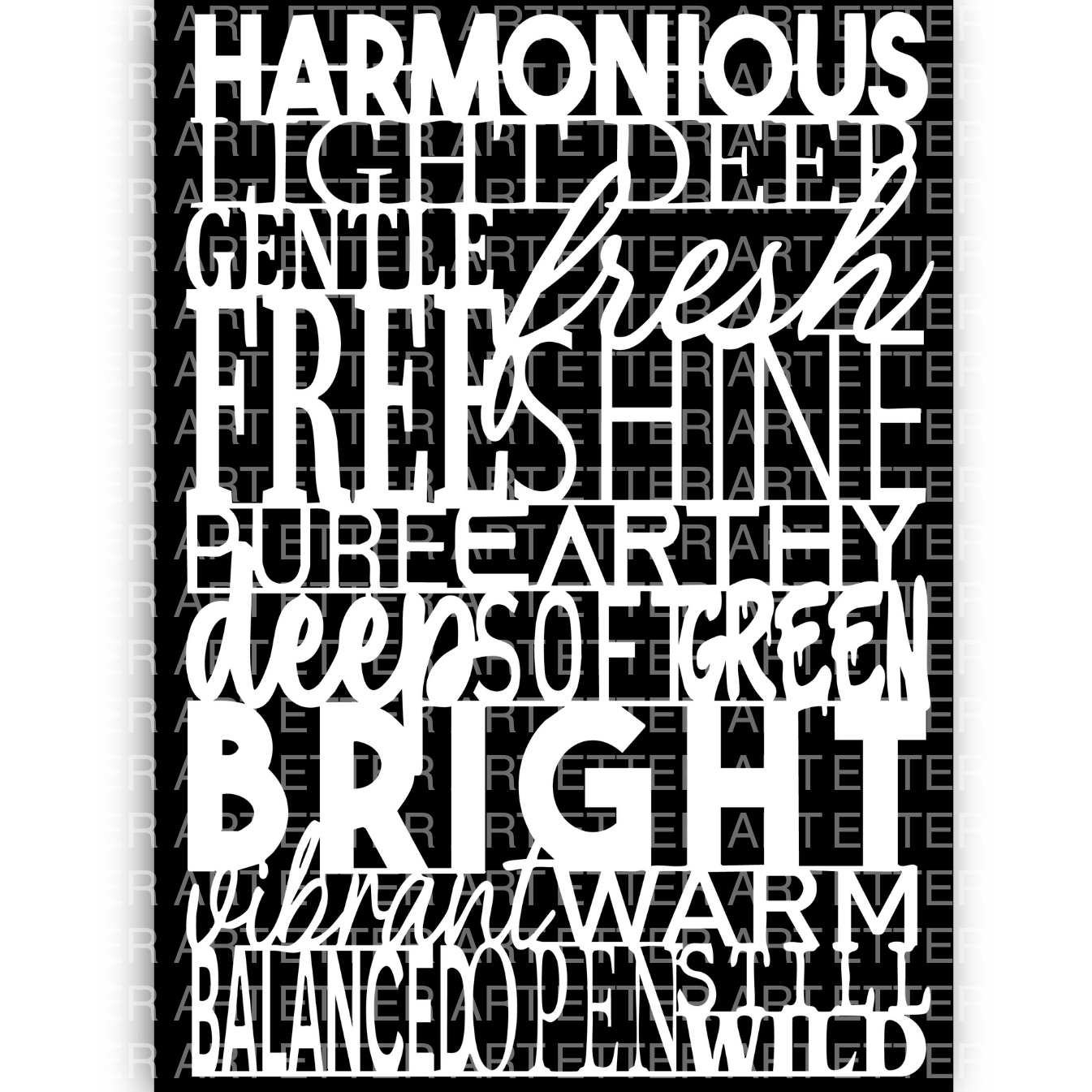 NATURAL SOULWORDS 4 (EN) - 21,0 x 29,7 cm