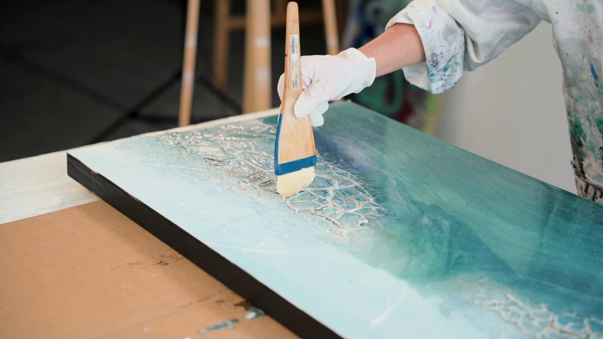 “Arctic Voyage”: Mixed media structural art – English