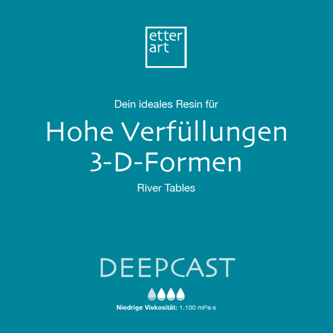 DEEPCAST Clear Casting Resin (CER) - Set in 5 Größen