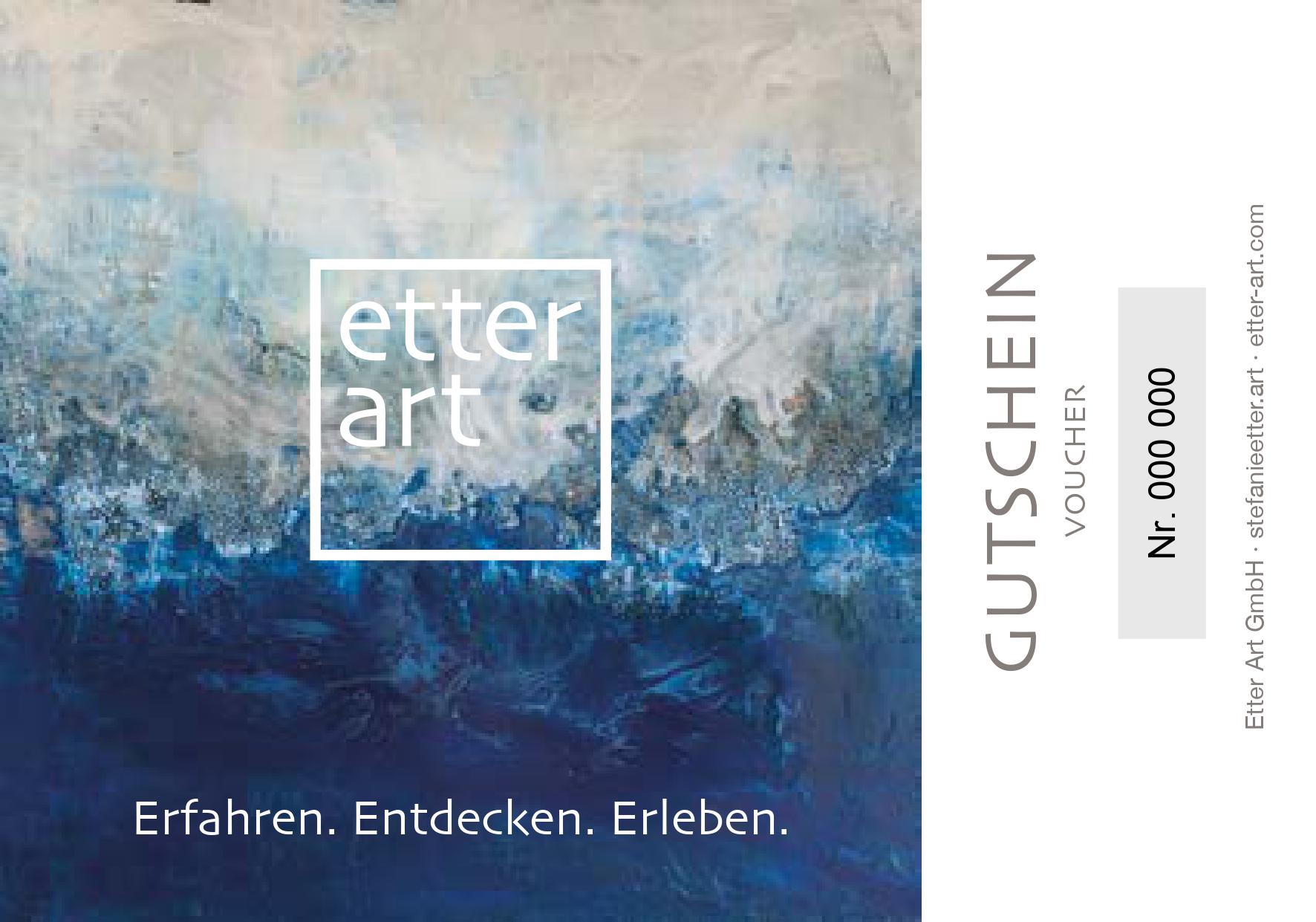 Etter Art Gutschein Virtuell 50,00 €-Blue