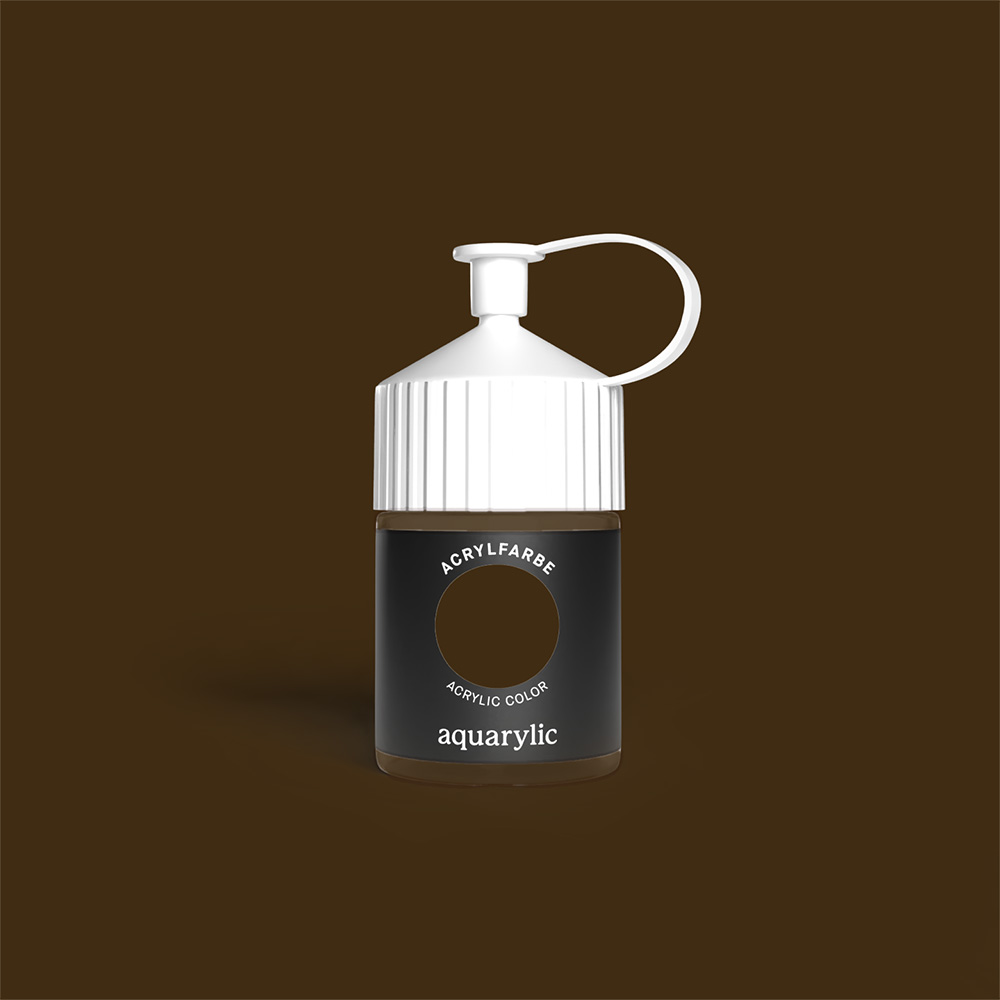 Acrylfarbe 250 ml-Schokobraun