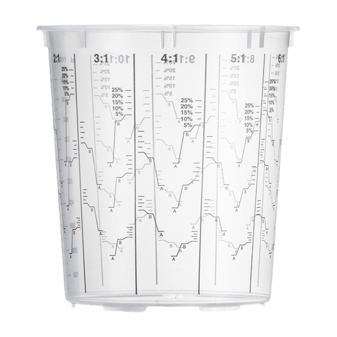 Mischbecher mit Skala 1990 ml