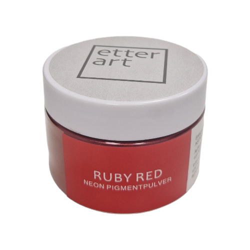 Crystal Metallic Pigmentpulver Ruby Red 50g