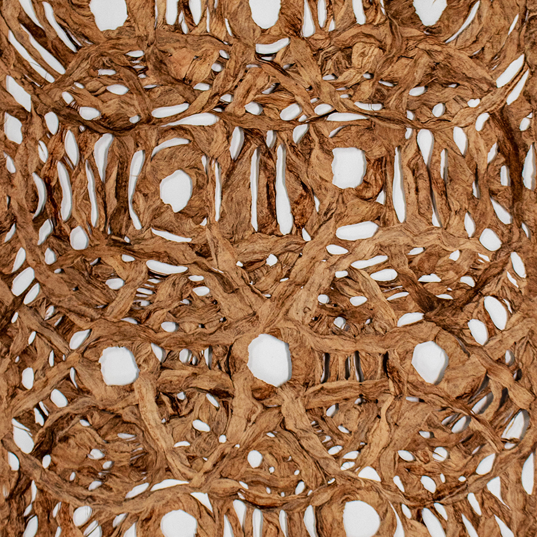 Circular Paper Brown
