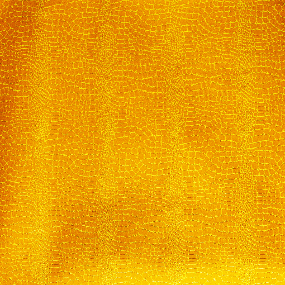Prägepapier Croco Yellow 787 x 500 mm