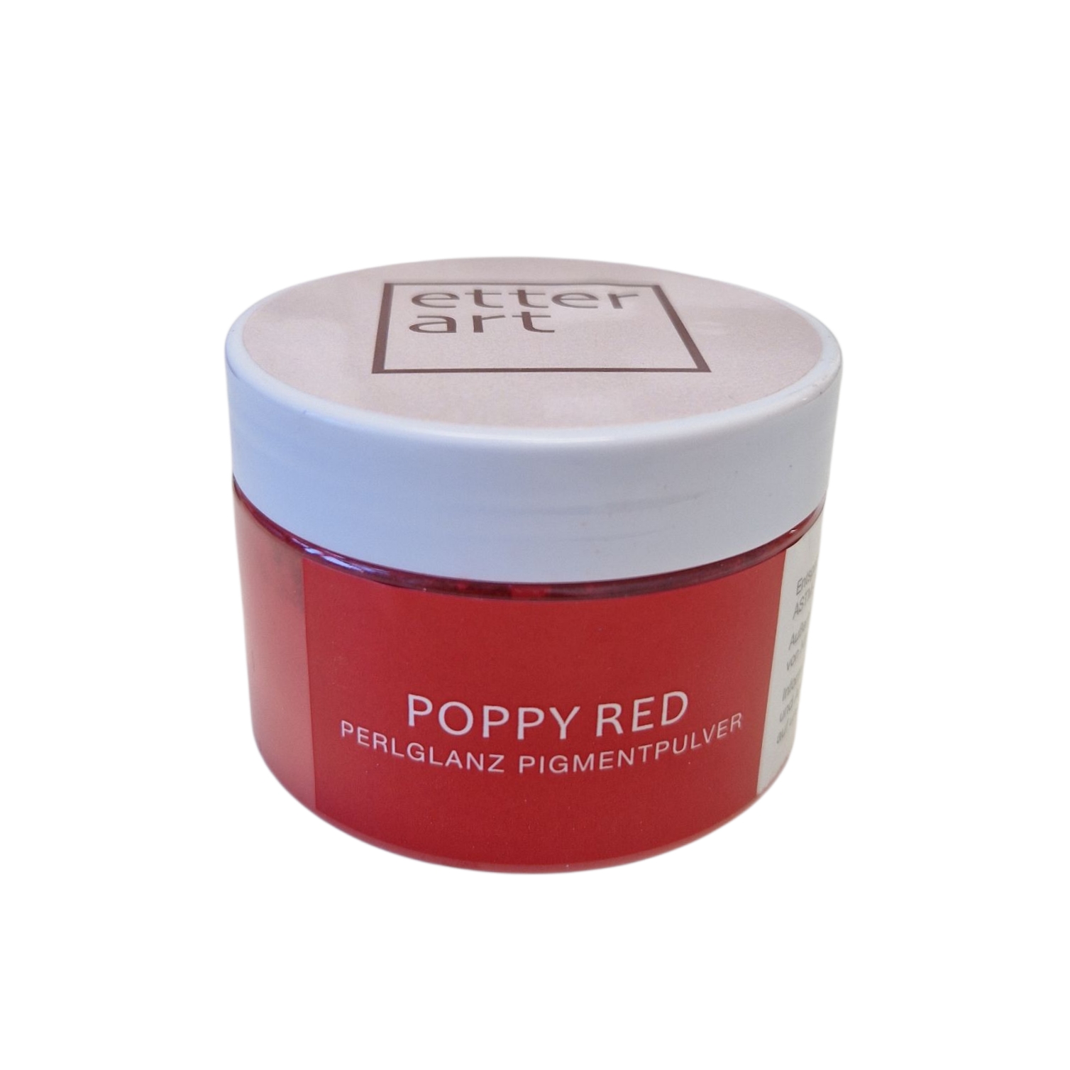 Pearlescent Pigment Powder in 32 colors Poppy Red