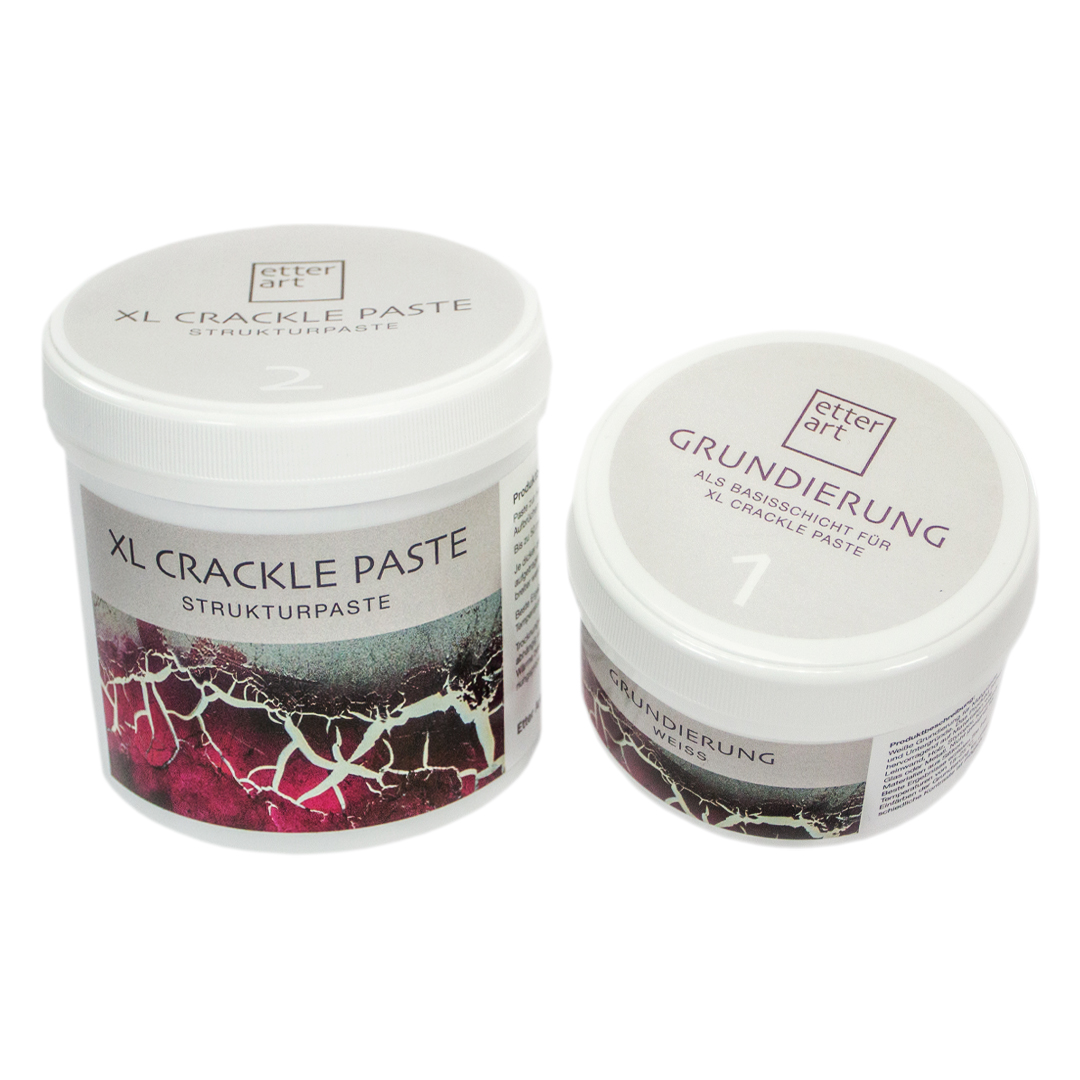 Etter Art XL CRACKLE PASTE - Set 280 g (Weiß)