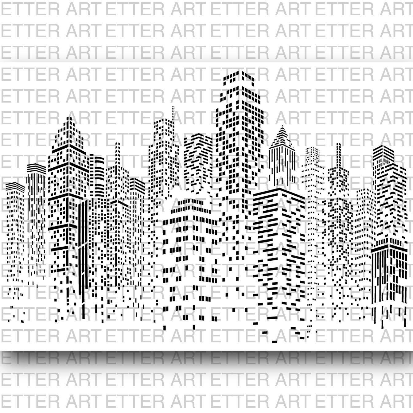 SKYLINE - 29,7 x 42,0 cm