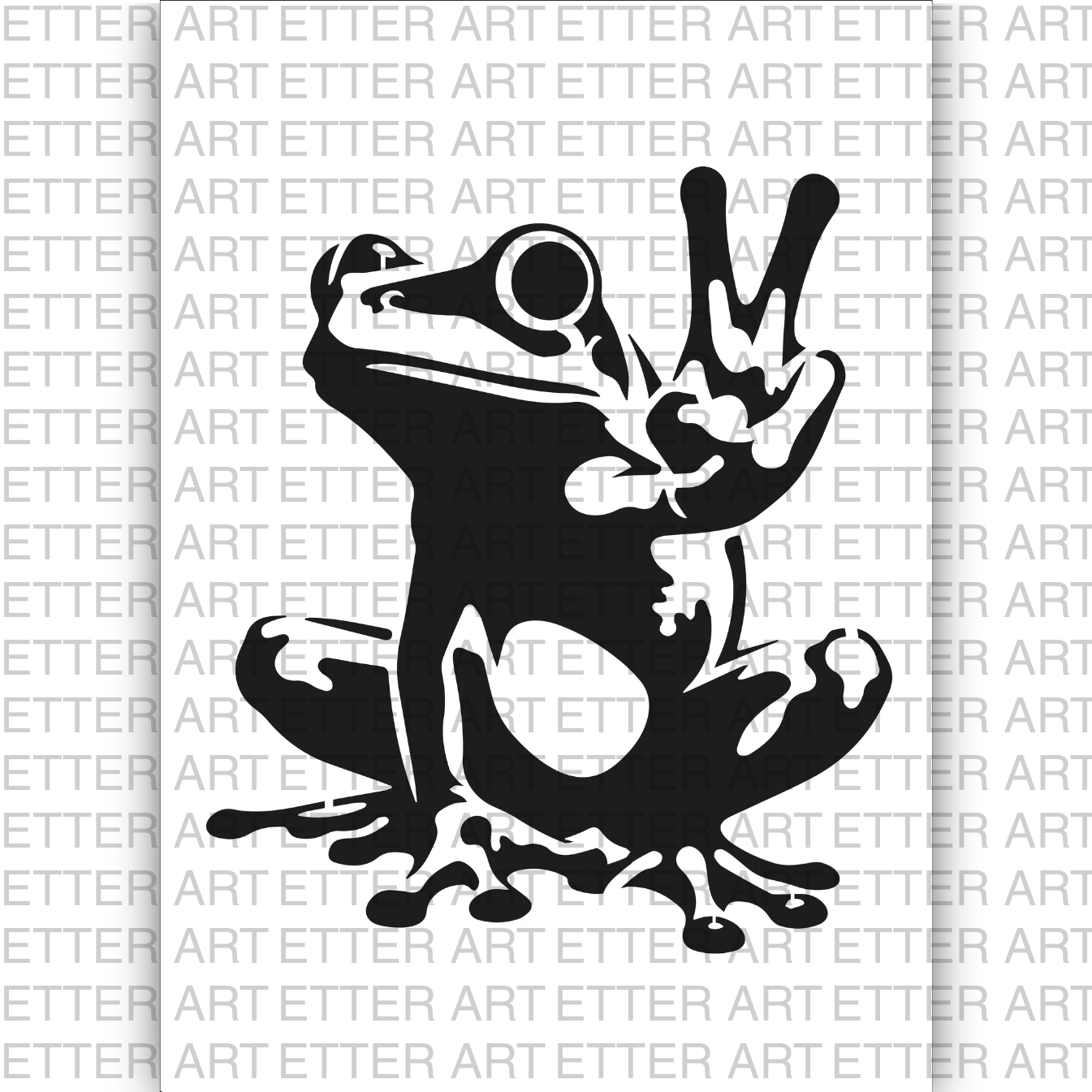 FROG - 59,4 x 84,1 cm